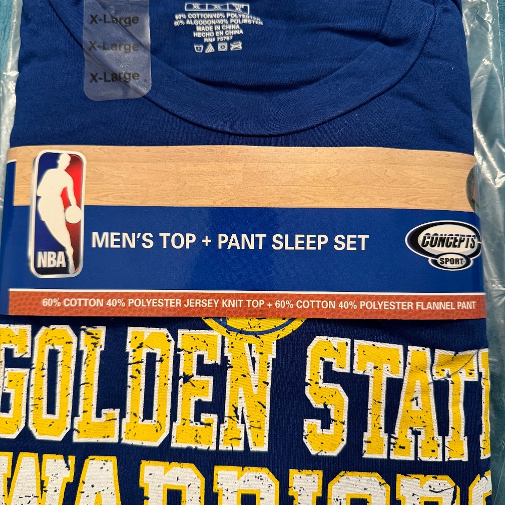 Golden State Warriors Men’s Lounge & Sleep Set – X-Large